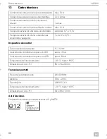 Preview for 88 page of Dometic MagicTouch MT400 Installation And Operating Manual