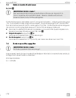 Preview for 178 page of Dometic MagicTouch MT400 Installation And Operating Manual