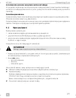 Preview for 273 page of Dometic MagicTouch MT400 Installation And Operating Manual