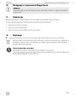 Preview for 275 page of Dometic MagicTouch MT400 Installation And Operating Manual