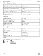 Preview for 276 page of Dometic MagicTouch MT400 Installation And Operating Manual