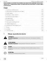 Preview for 277 page of Dometic MagicTouch MT400 Installation And Operating Manual