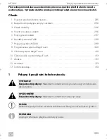 Preview for 297 page of Dometic MagicTouch MT400 Installation And Operating Manual