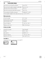 Preview for 316 page of Dometic MagicTouch MT400 Installation And Operating Manual