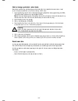 Preview for 29 page of Dometic MASTERFLUSH MF7100 Quick Start Manual