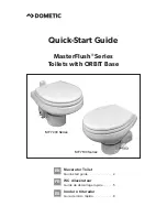 Preview for 1 page of Dometic MasterFlush Series Quick Start Manual