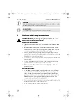 Preview for 115 page of Dometic MC052 Installation And Operating Manual