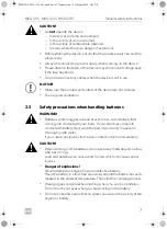 Предварительный просмотр 7 страницы Dometic MCA1215 Installation And Operating Manual