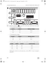 Предварительный просмотр 24 страницы Dometic MCA1215 Installation And Operating Manual