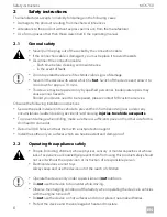 Предварительный просмотр 6 страницы Dometic MCK-750-12/N Operating Manual