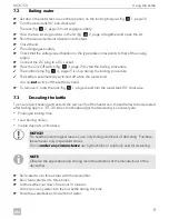 Предварительный просмотр 9 страницы Dometic MCK-750-12/N Operating Manual