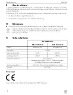 Предварительный просмотр 18 страницы Dometic MCK-750-12/N Operating Manual