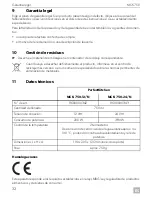 Предварительный просмотр 32 страницы Dometic MCK-750-12/N Operating Manual