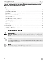 Предварительный просмотр 40 страницы Dometic MCK-750-12/N Operating Manual