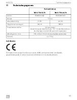 Предварительный просмотр 53 страницы Dometic MCK-750-12/N Operating Manual