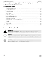 Предварительный просмотр 54 страницы Dometic MCK-750-12/N Operating Manual