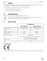 Предварительный просмотр 66 страницы Dometic MCK-750-12/N Operating Manual