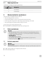 Предварительный просмотр 70 страницы Dometic MCK-750-12/N Operating Manual