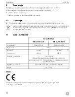 Предварительный просмотр 94 страницы Dometic MCK-750-12/N Operating Manual