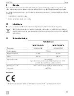 Предварительный просмотр 101 страницы Dometic MCK-750-12/N Operating Manual