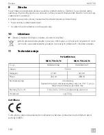 Предварительный просмотр 108 страницы Dometic MCK-750-12/N Operating Manual