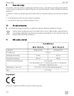 Предварительный просмотр 114 страницы Dometic MCK-750-12/N Operating Manual