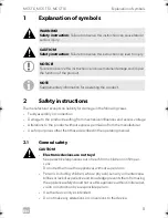 Preview for 5 page of Dometic MCS T12 Operating Manual