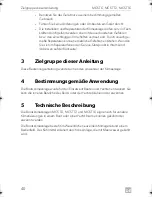 Preview for 40 page of Dometic MCS T12 Operating Manual