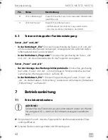 Preview for 42 page of Dometic MCS T12 Operating Manual