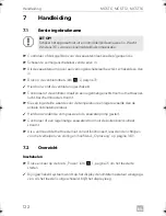 Preview for 122 page of Dometic MCS T12 Operating Manual