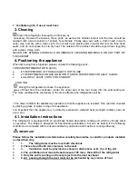 Preview for 6 page of Dometic MF20-60 Operating Instructions Manual