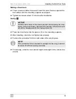 Preview for 11 page of Dometic Midi Heki Style 400 x 700 Installation And Operating Manual