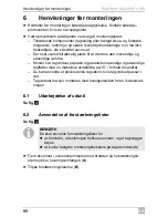 Preview for 68 page of Dometic Midi Heki Style 400 x 700 Installation And Operating Manual