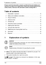 Предварительный просмотр 2 страницы Dometic Mini Heki Plus Installation And Operating Manual