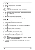 Предварительный просмотр 6 страницы Dometic Mini Heki Plus Installation And Operating Manual