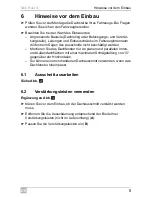 Preview for 7 page of Dometic Mini Heki S Installation And Operating Manual