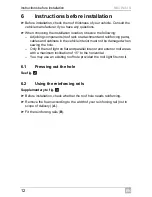 Preview for 14 page of Dometic Mini Heki S Installation And Operating Manual