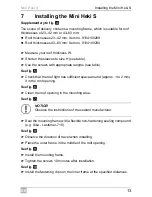 Preview for 15 page of Dometic Mini Heki S Installation And Operating Manual