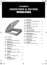 Preview for 3 page of Dometic Mini Heki Style Installation And Operating Manual