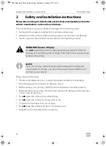 Preview for 6 page of Dometic Mini Heki Style Installation And Operating Manual