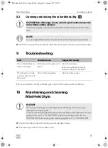 Preview for 11 page of Dometic Mini Heki Style Installation And Operating Manual