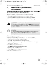 Preview for 62 page of Dometic Mini Heki Style Installation And Operating Manual