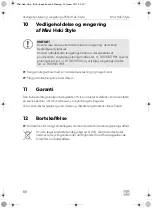 Preview for 68 page of Dometic Mini Heki Style Installation And Operating Manual