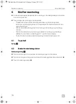 Preview for 80 page of Dometic Mini Heki Style Installation And Operating Manual