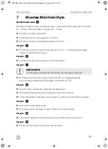 Preview for 97 page of Dometic Mini Heki Style Installation And Operating Manual