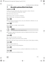 Preview for 121 page of Dometic Mini Heki Style Installation And Operating Manual