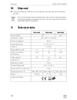 Предварительный просмотр 20 страницы Dometic miniBar RH 430LD Installation And Operating Manual