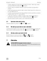 Предварительный просмотр 175 страницы Dometic miniBar RH 430LD Installation And Operating Manual