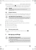 Preview for 32 page of Dometic Mobicool MCF 32 Operating Manual