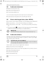 Preview for 95 page of Dometic Mobicool MCF 32 Operating Manual